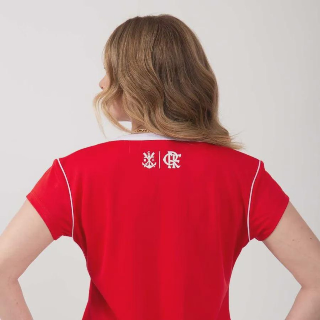 Imagem 3 do produto Camisa do Flamengo Bater Braziline Feminina
