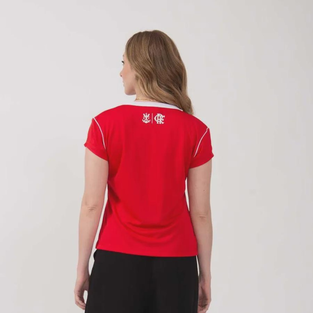Imagem 4 do produto Camisa do Flamengo Bater Braziline Feminina