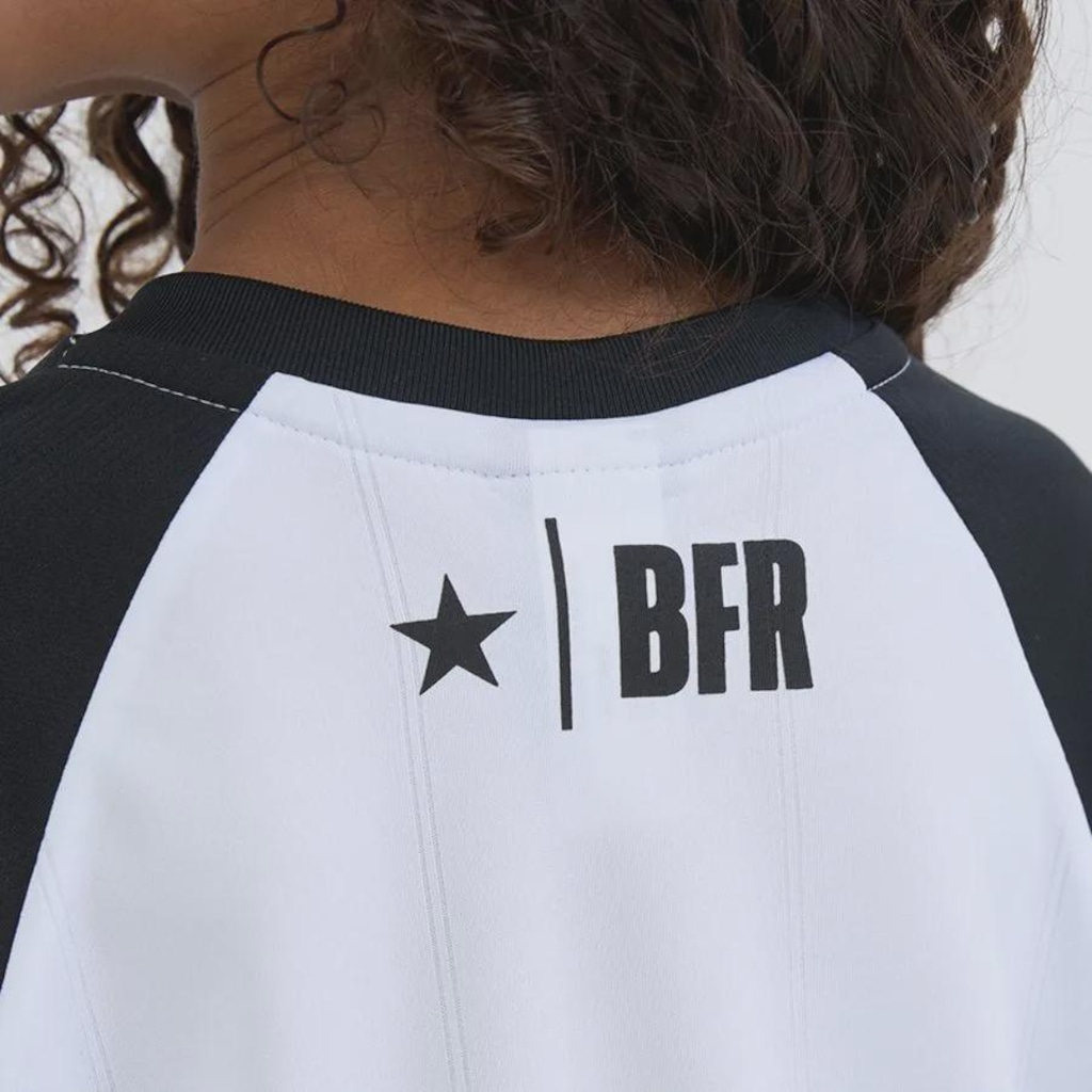 Imagem 4 do produto Camisa do Botafogo Cadencia Raglan Braziline Infantil