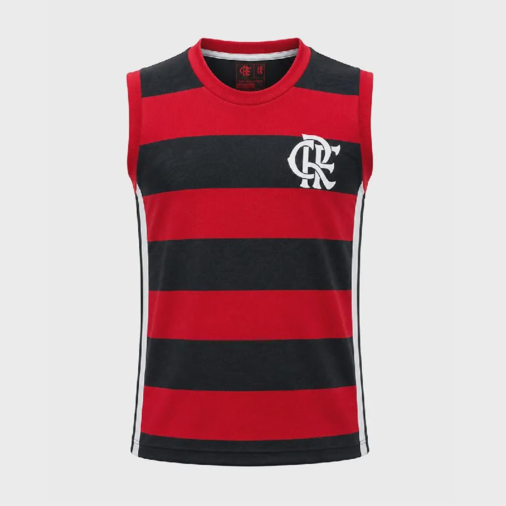Imagem 1 do produto Camiseta Regata Braziline Flamengo Vivaz - Infantil