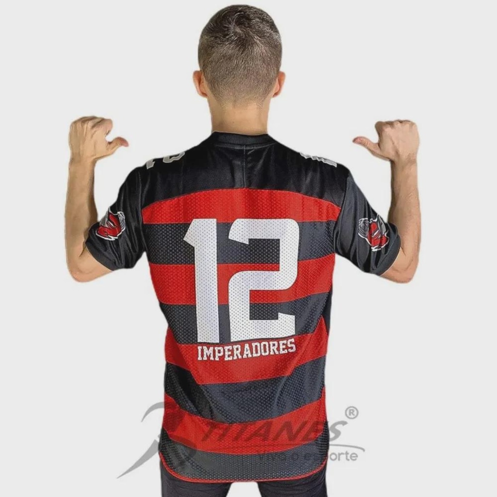 Imagem 2 do produto Camisa Braziline Flamengo Imperadores Masculina