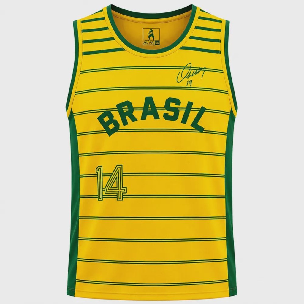 Imagem 1 do produto Camiseta Regata Brasil Oscar Braziline Masculina