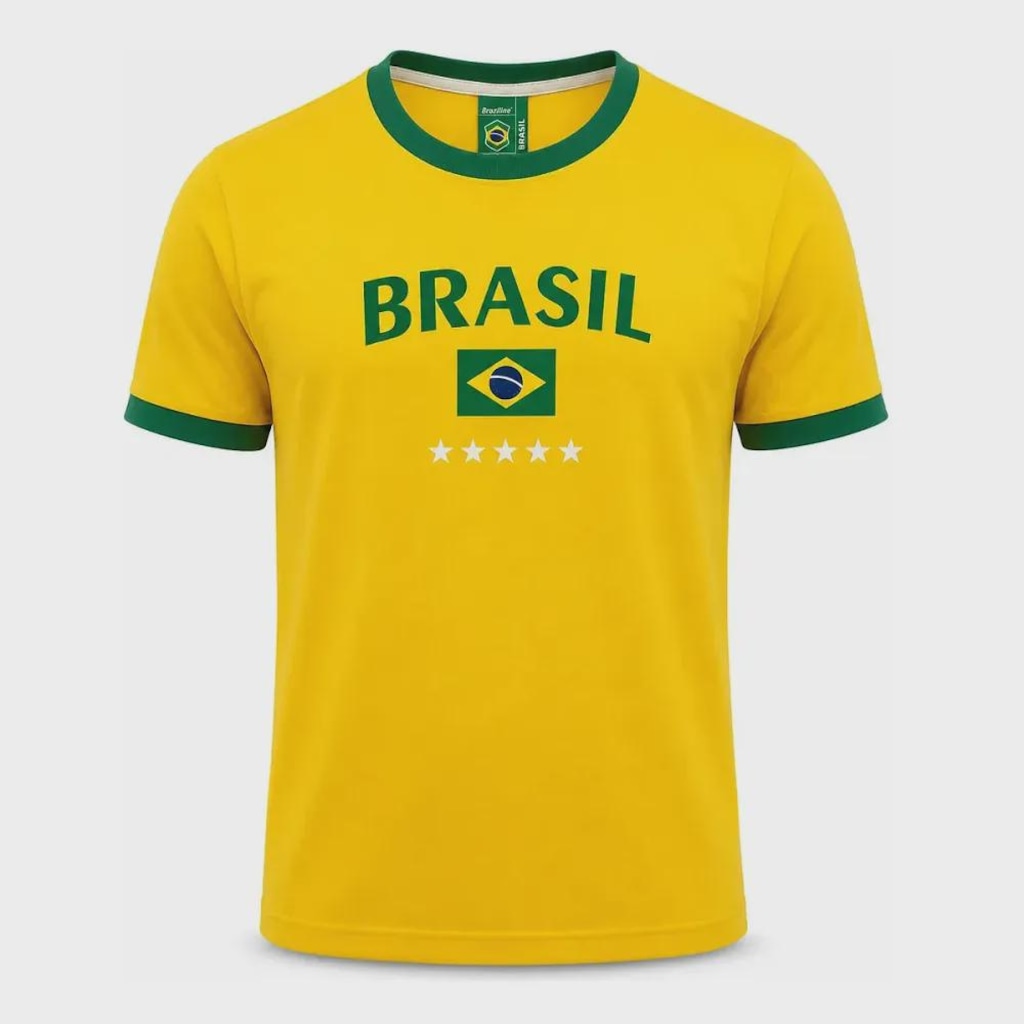 Imagem 1 do produto Camisa do Brasil Puro Braziline Masculina