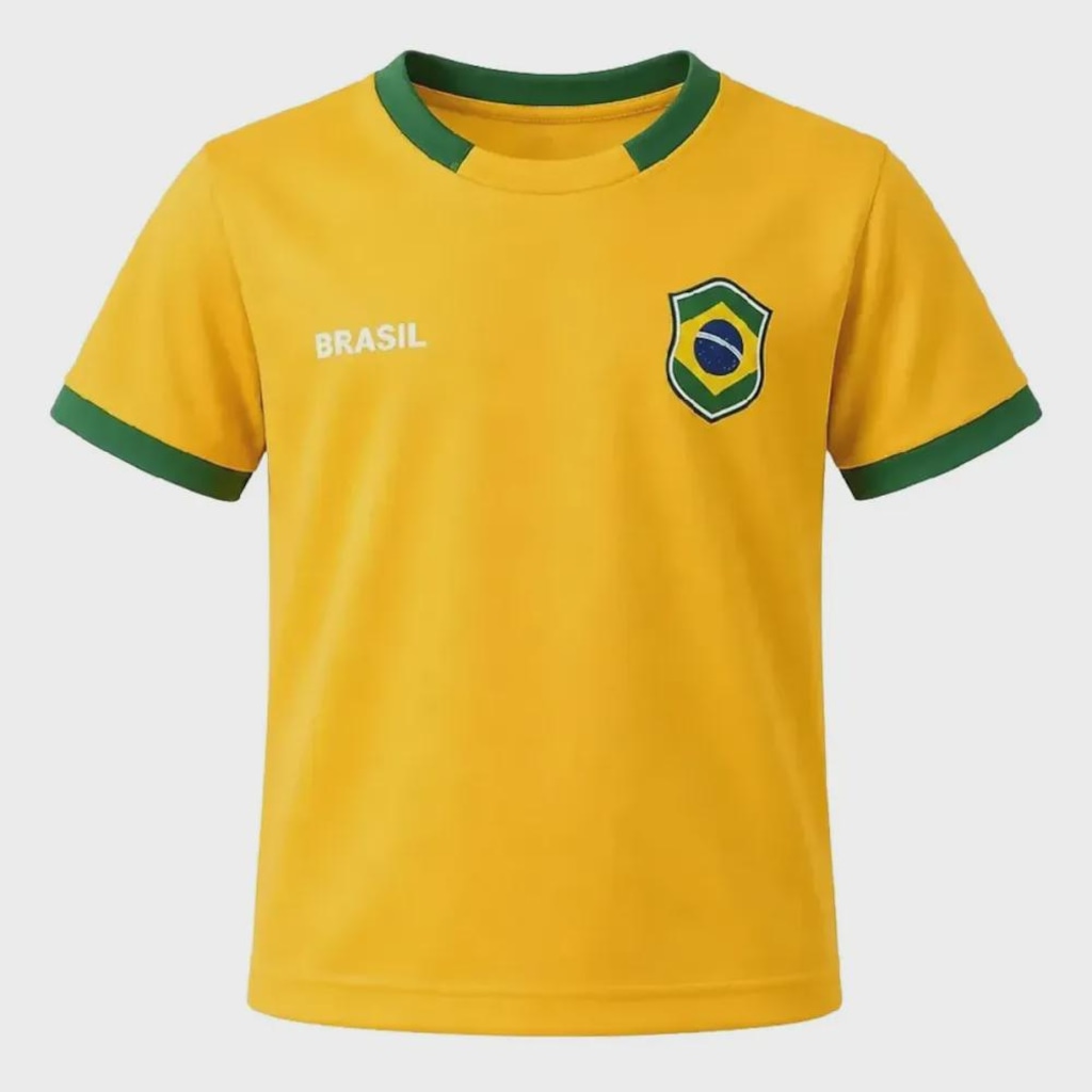 Imagem 1 do produto Camisa do Brasil Ipê Braziline Infantil