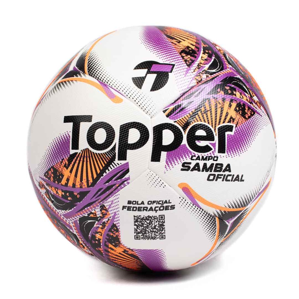 Imagem 1 do produto Bola de Futebol de Campo Topper Samba Oficial