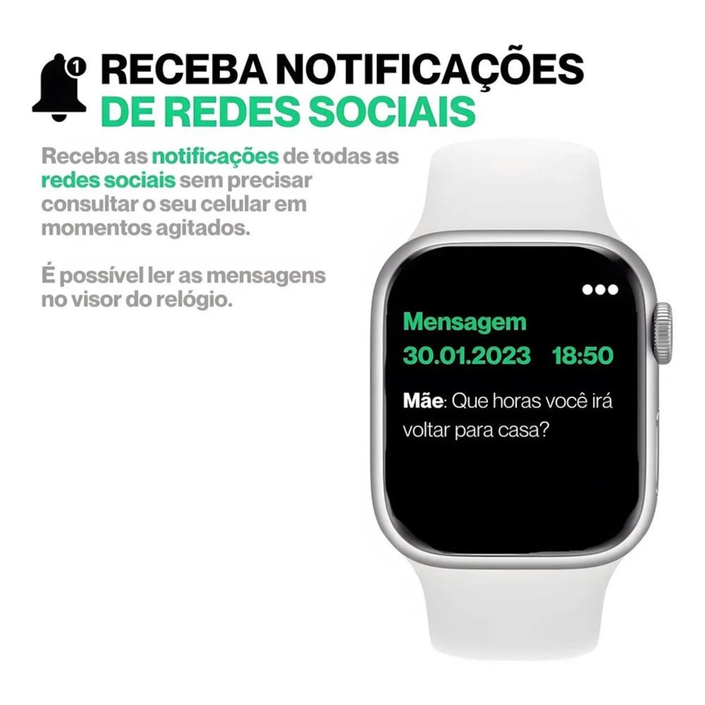 Imagem 3 do produto Relógio Smartwatch Microwear W59 Pro 47mm NFC GPS Unissex