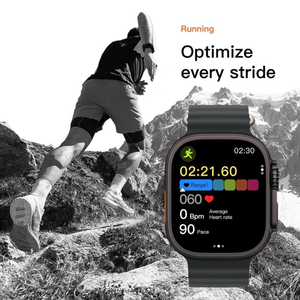 Imagem 4 do produto Relógio Smartwatch Microwear Ultra 5 Plus Super AMOLED