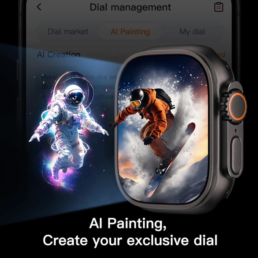 Imagem 5 do produto Relógio Smartwatch Microwear Ultra 5 Plus Super AMOLED