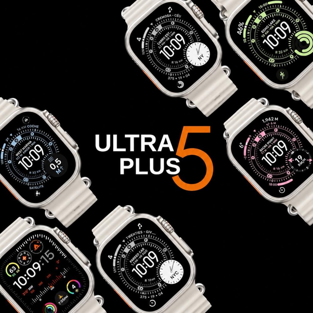 Imagem 3 do produto Relógio Smartwatch Microwear Ultra 5 Plus Super AMOLED 8ATM
