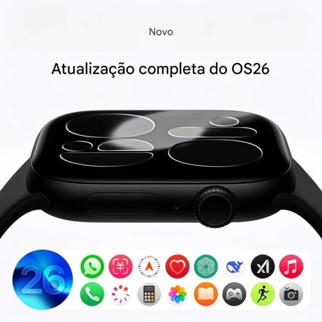 Imagem 2 do produto Relógio Smartwatch Microwear S11 Pro Super AMOLED