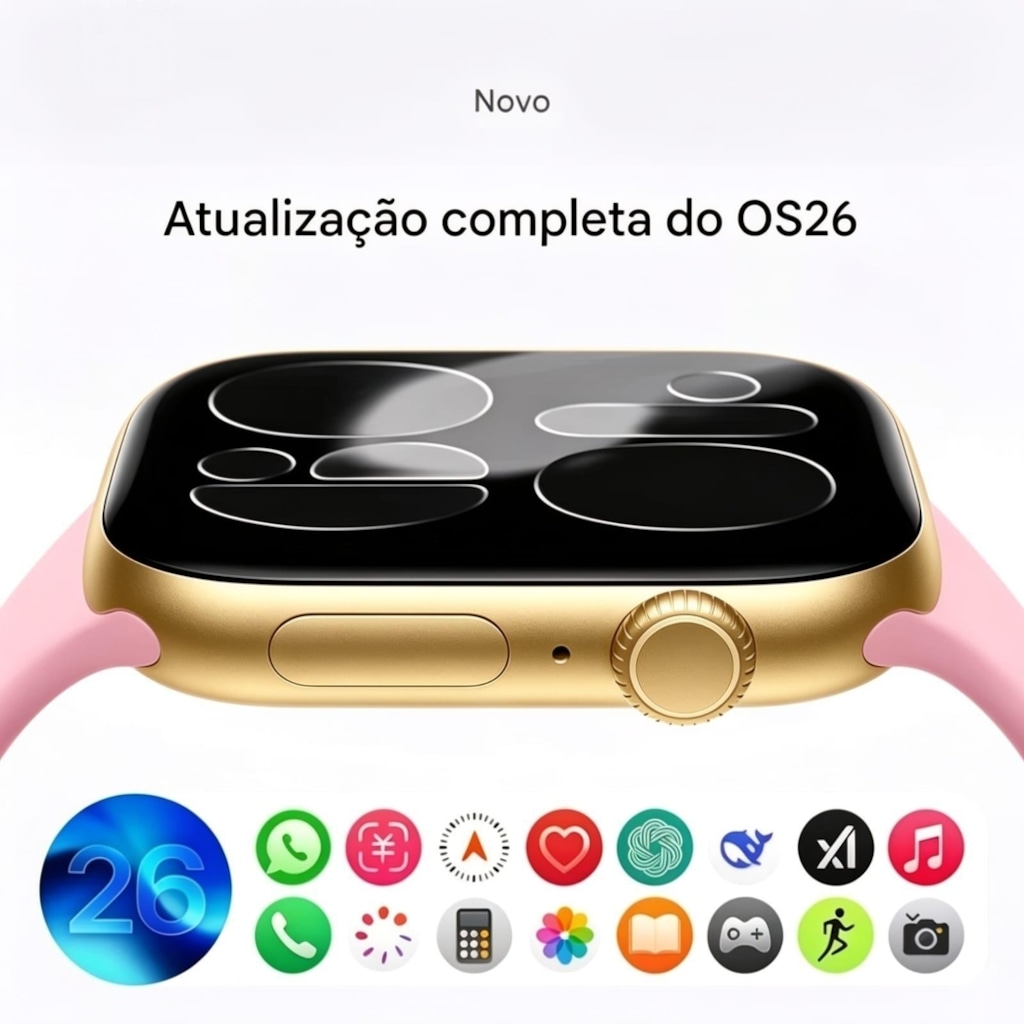 Imagem 2 do produto Relógio Smartwatch Microwear S11 Pro Super AMOLED