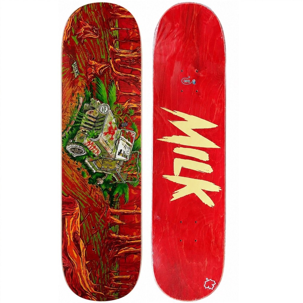 Imagem 2 do produto Skate Milk Selva Montado 8.0 Maple Profissional Next 53mm