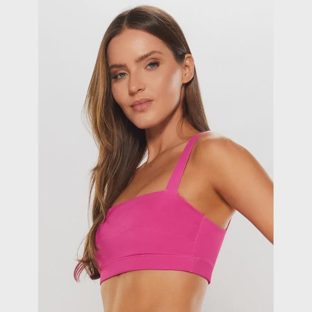 Imagem 4 do produto Top Fitness Body For Sure Alça Reta Liso Move Colors - Feminino