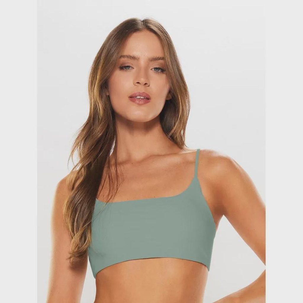 Imagem 2 do produto Top Fitness Body For Sure Alça Reta Liso Leve Move - Feminino