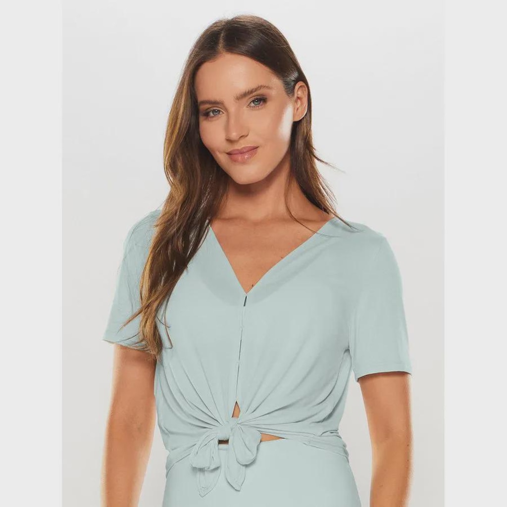 Imagem 1 do produto Camiseta Body For Sure Lisa Ice - Feminina