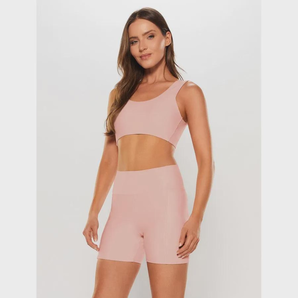 Imagem 1 do produto Bermuda Body For Sure Lisa Blush - Feminina