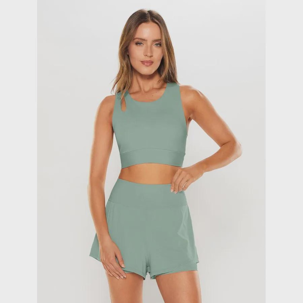 Imagem 1 do produto Top Nadador Body For Sure Liso Move Colors - Feminino