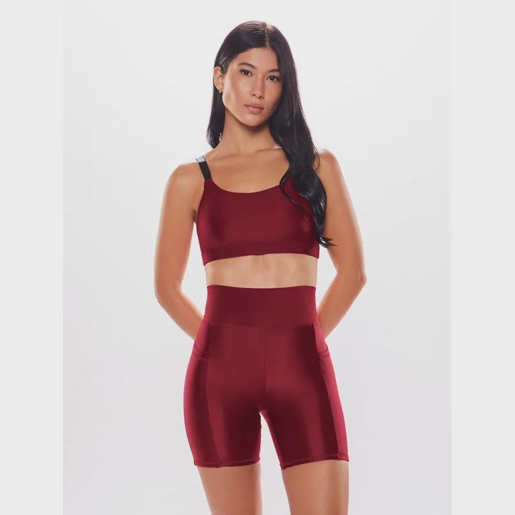 Imagem 1 do produto Bermuda Body For Sure com Cós Anatômico Basic Colors - Feminina