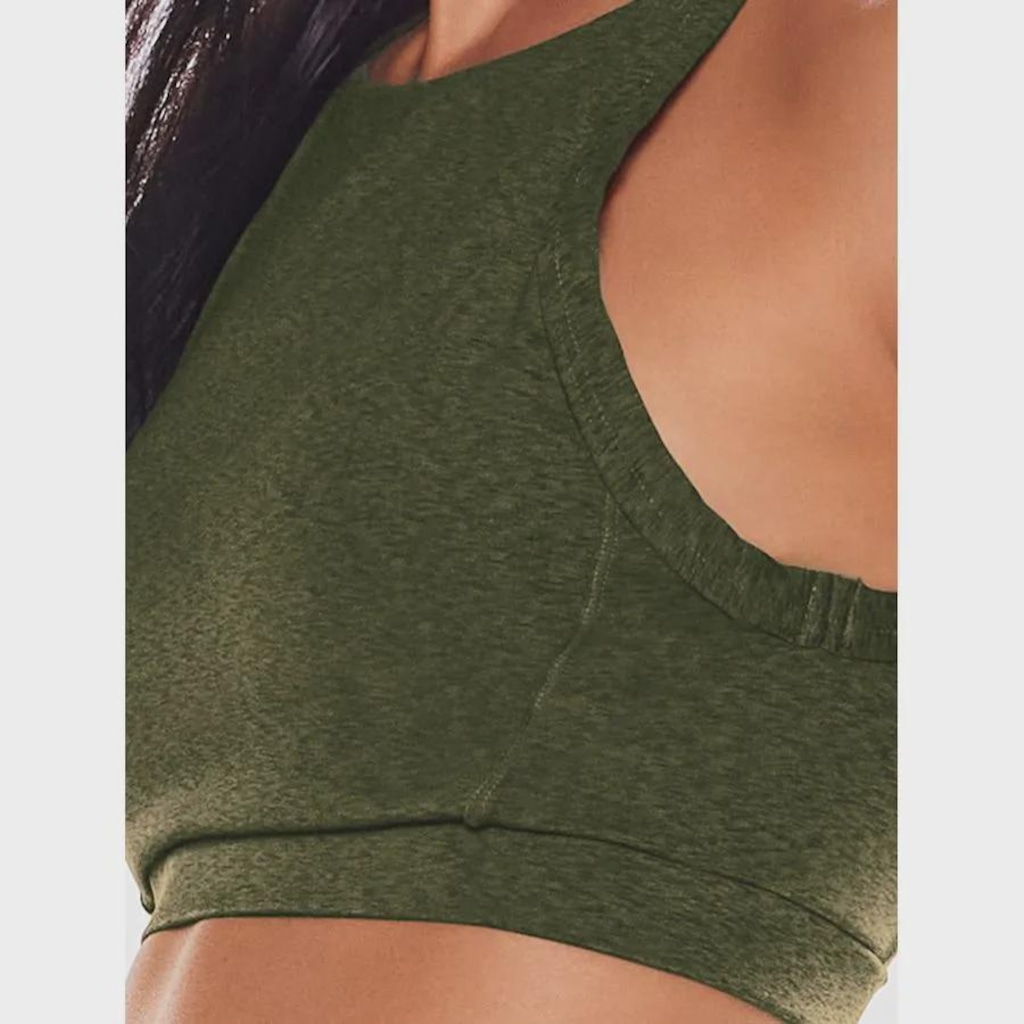 Imagem 5 do produto Top Nadador Body For Sure Liso Olive Tree - Feminino