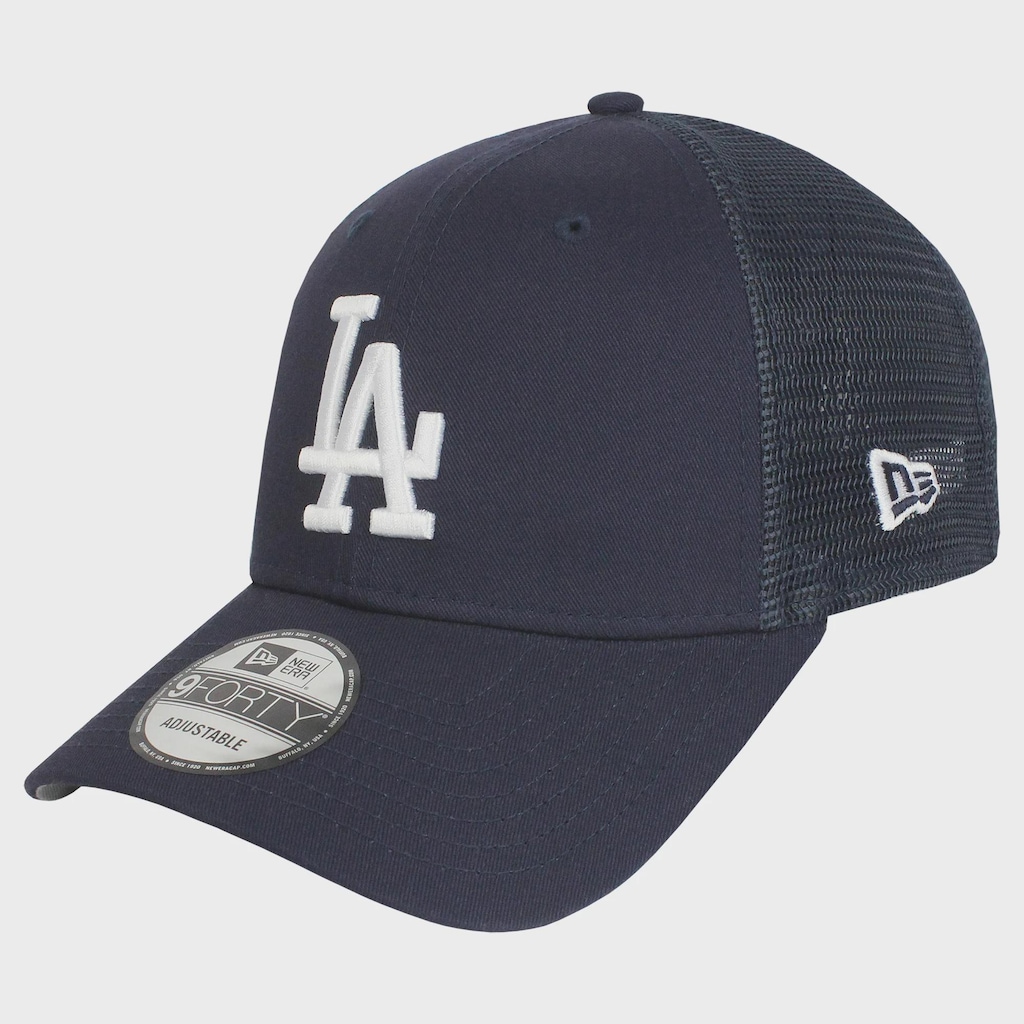 Imagem 1 do produto Boné Masculino Los Angeles Dodgers Navy New Era 9Forty Snap Trucker - Aba Curva