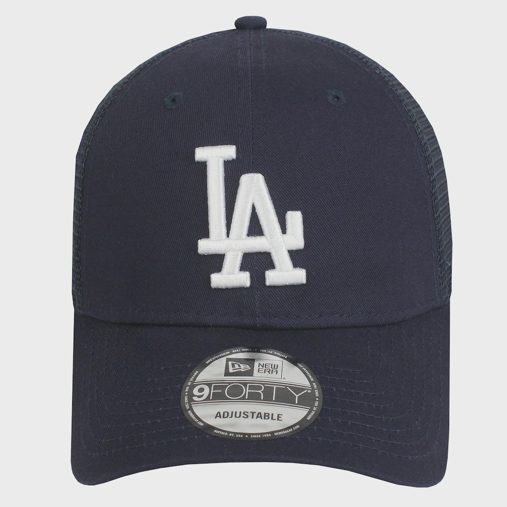 Imagem 2 do produto Boné Masculino Los Angeles Dodgers Navy New Era 9Forty Snap Trucker - Aba Curva