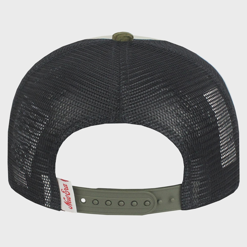 Imagem 4 do produto Boné Masculino New Era Patch Cord EF Trucker Beige Navy - Aba Curva