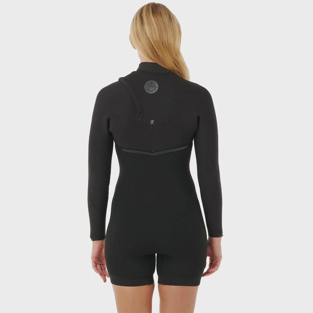 Imagem 5 do produto Short John Rip Curl Feminino E-Bomb Zip Free Manga Longa Black - 2/2mm