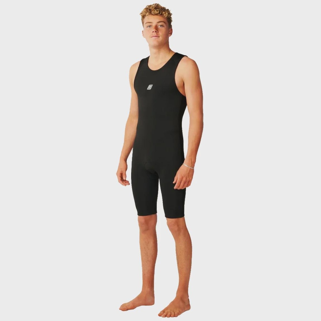 Imagem 1 do produto Short John Rip Curl Masculino Dawn Patrol Back Zip Black Importado - 2/2 mm