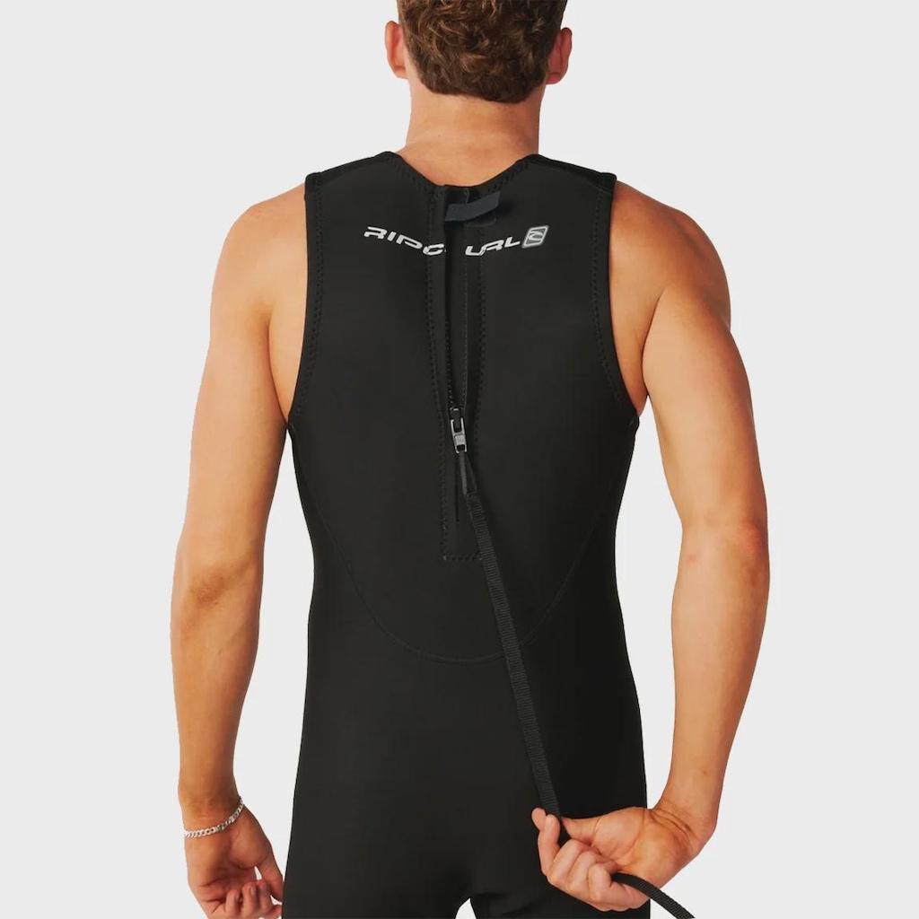 Imagem 4 do produto Short John Rip Curl Masculino Dawn Patrol Back Zip Black Importado - 2/2 mm