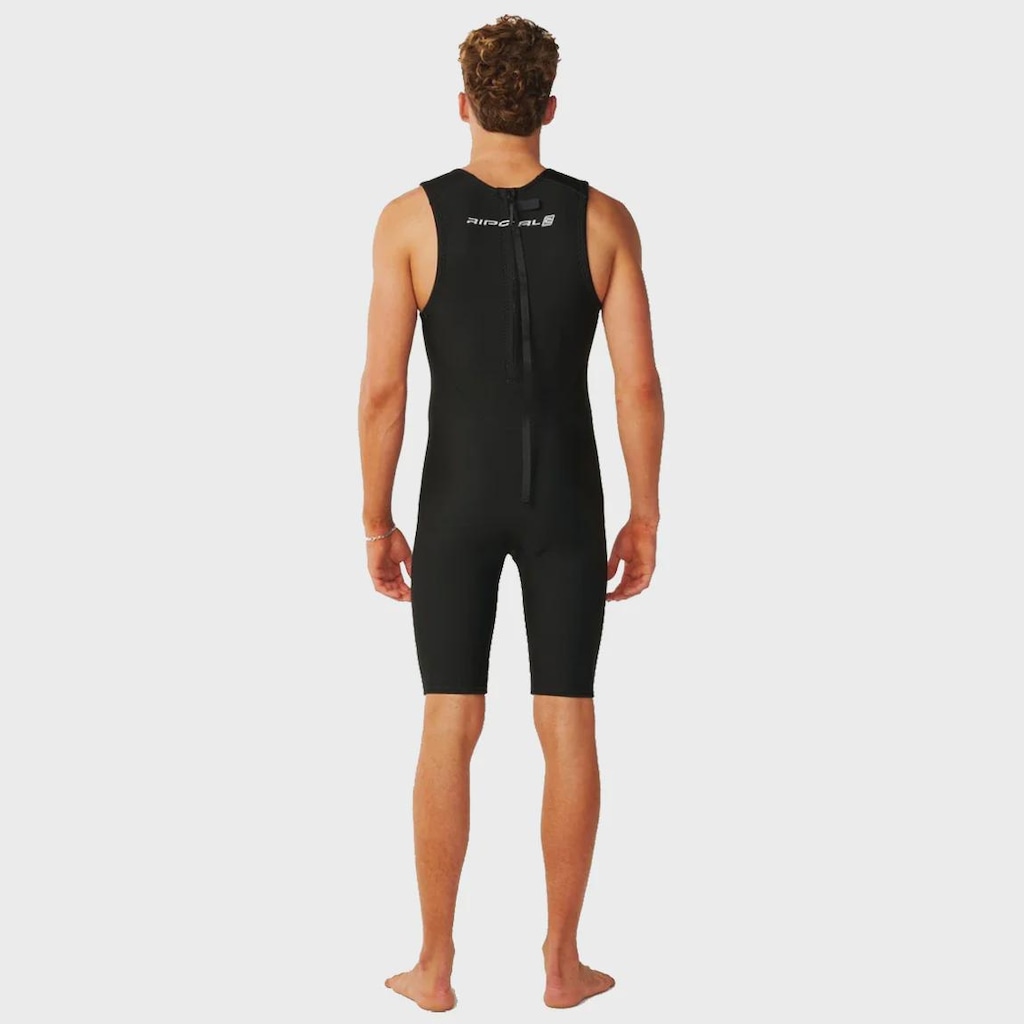 Imagem 5 do produto Short John Rip Curl Masculino Dawn Patrol Back Zip Black Importado - 2/2 mm