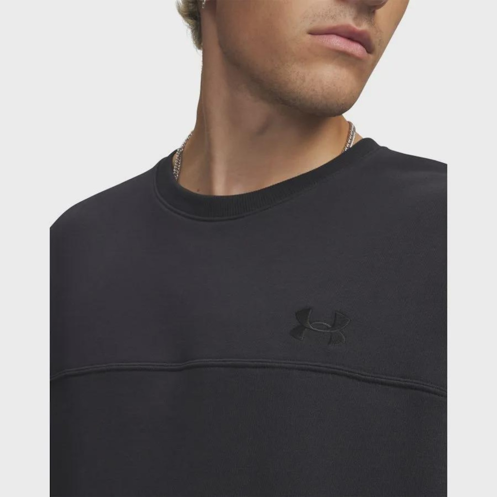 Imagem 3 do produto Blusão de Moletom Sportstyle Under Armour Rival Crew Masculino