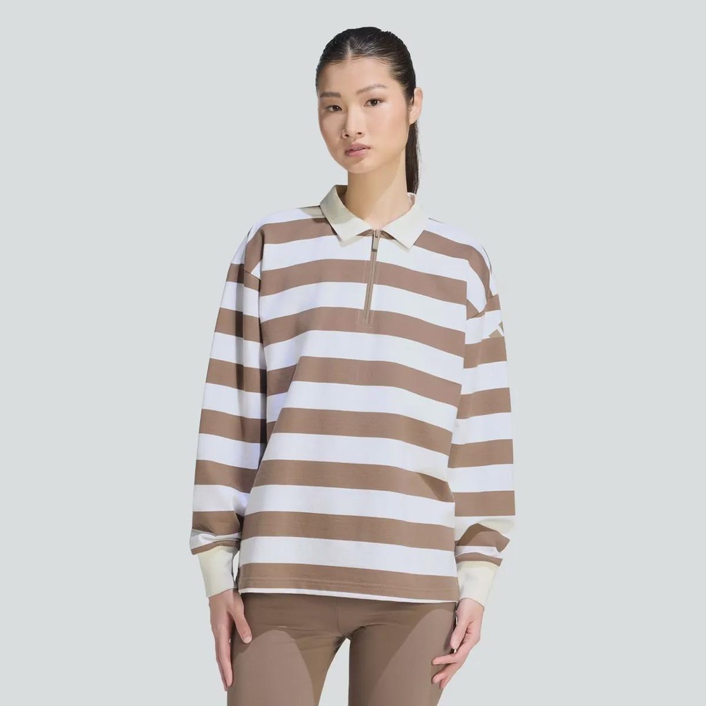 Imagem 1 do produto Camisa Polo adidas Listrada Essentials Feminina
