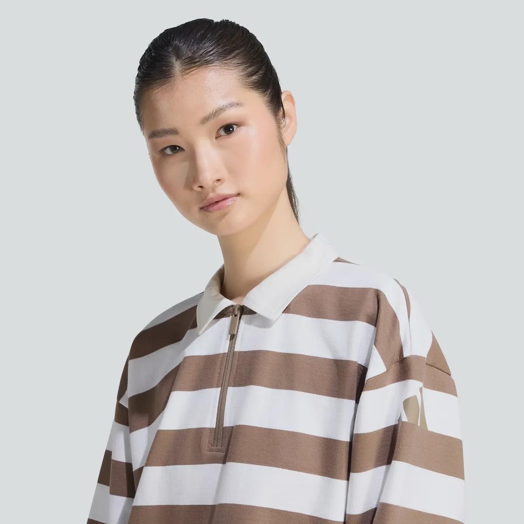 Imagem 4 do produto Camisa Polo adidas Listrada Essentials Feminina