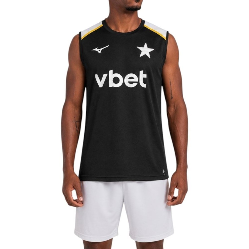 Imagem 1 do produto Camiseta Regata do Botafogo Treino 2026/27 Jogador Mizuno Masculina