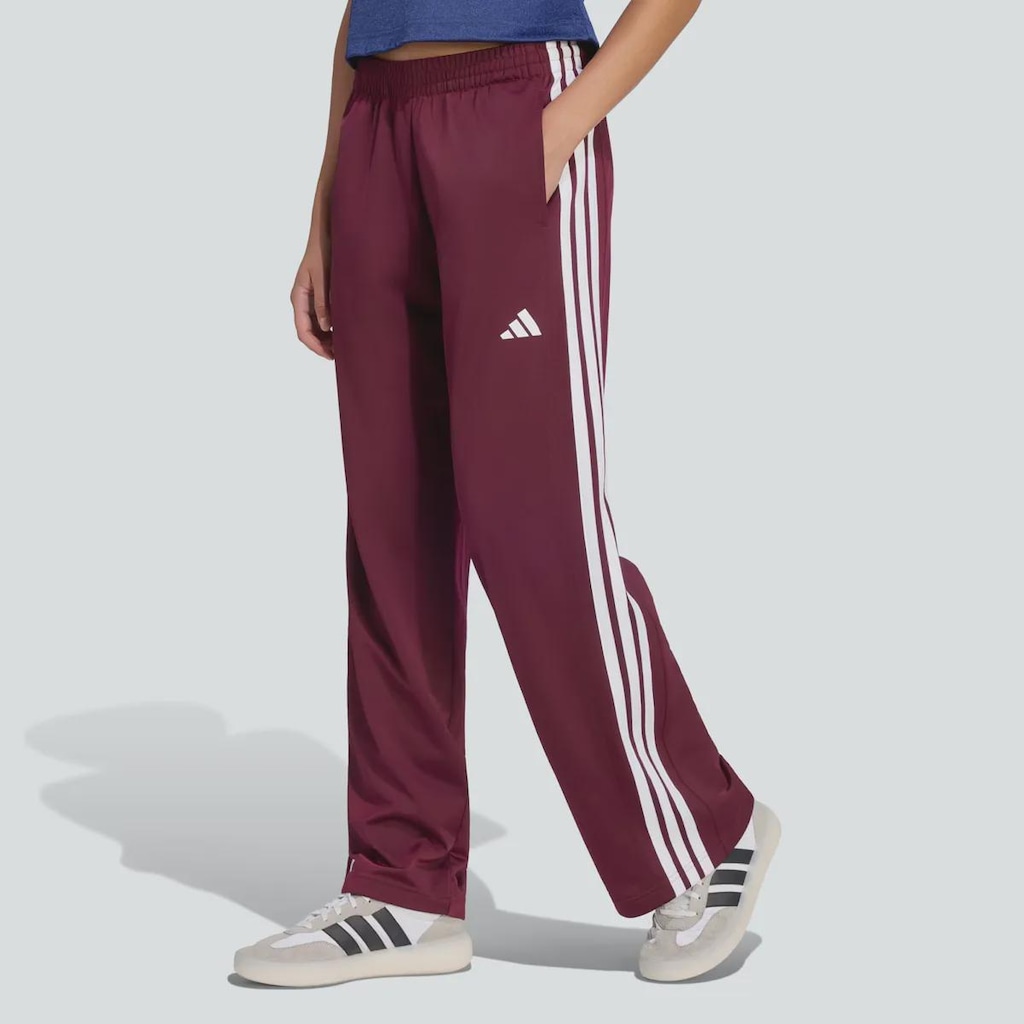 Imagem 1 do produto Calça adidas Dayready Wide Leg 3 Stripes Feminina
