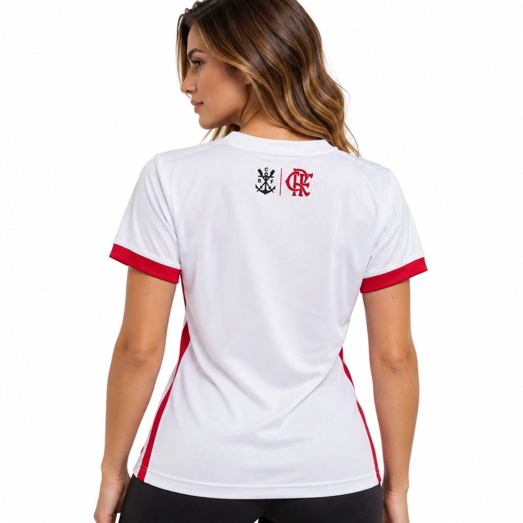 Imagem 4 do produto Camisa do Flamengo Acorde Braziline - Feminina