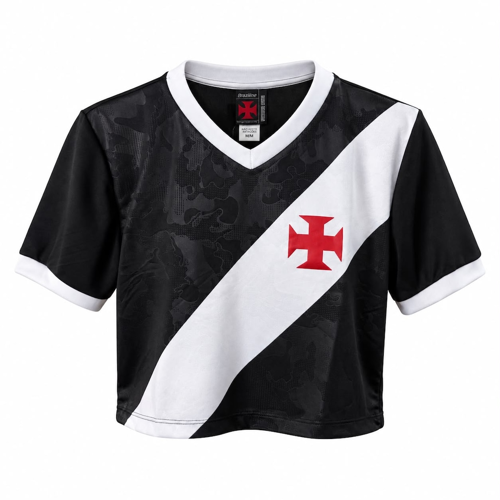 Imagem 1 do produto Camisa Cropped do Vasco Carisma - Feminina