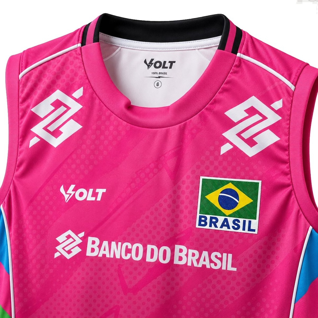 Imagem 3 do produto Camiseta Regata do Brasil Vôlei Volt Meninas Super Poderosas 2026 - Feminina
