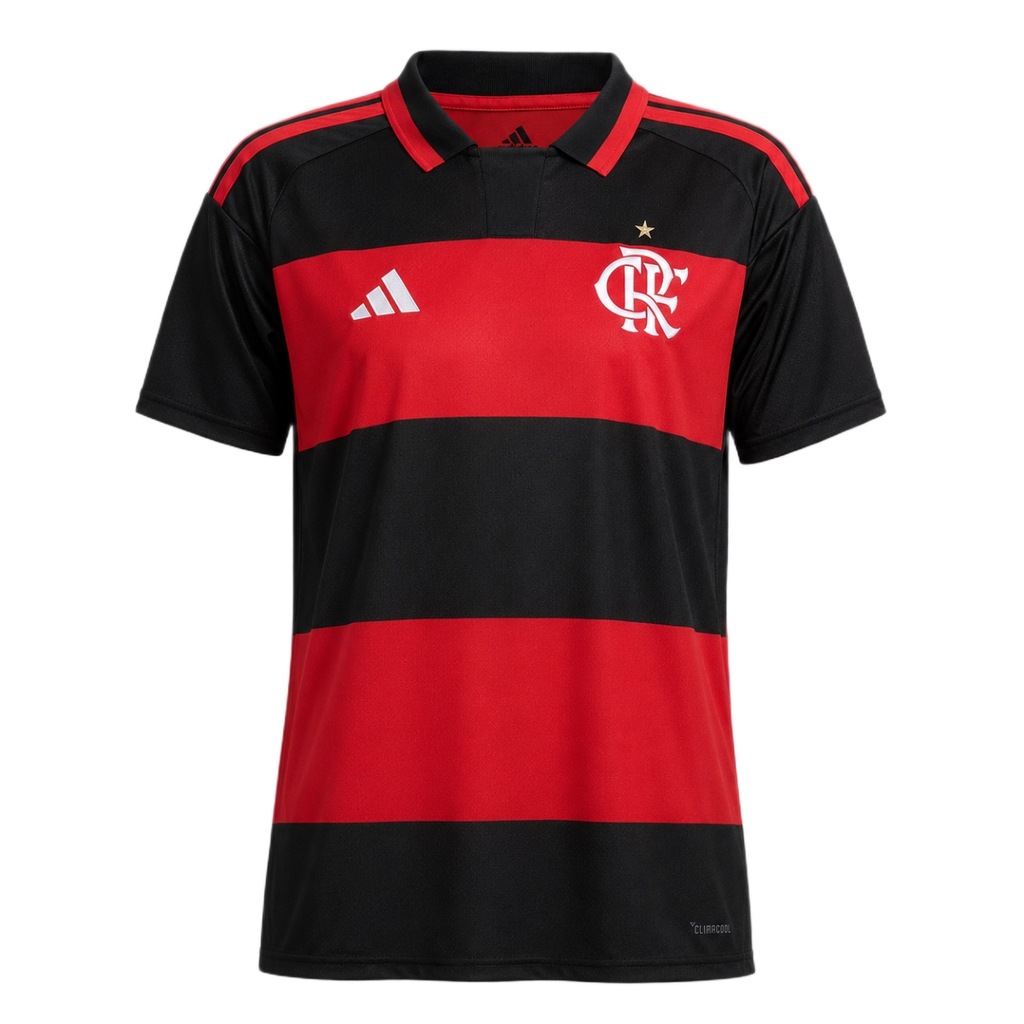 Imagem 1 do produto Camisa do Flamengo adidas 2026 Uniforme 1 Torcedor - Masculina