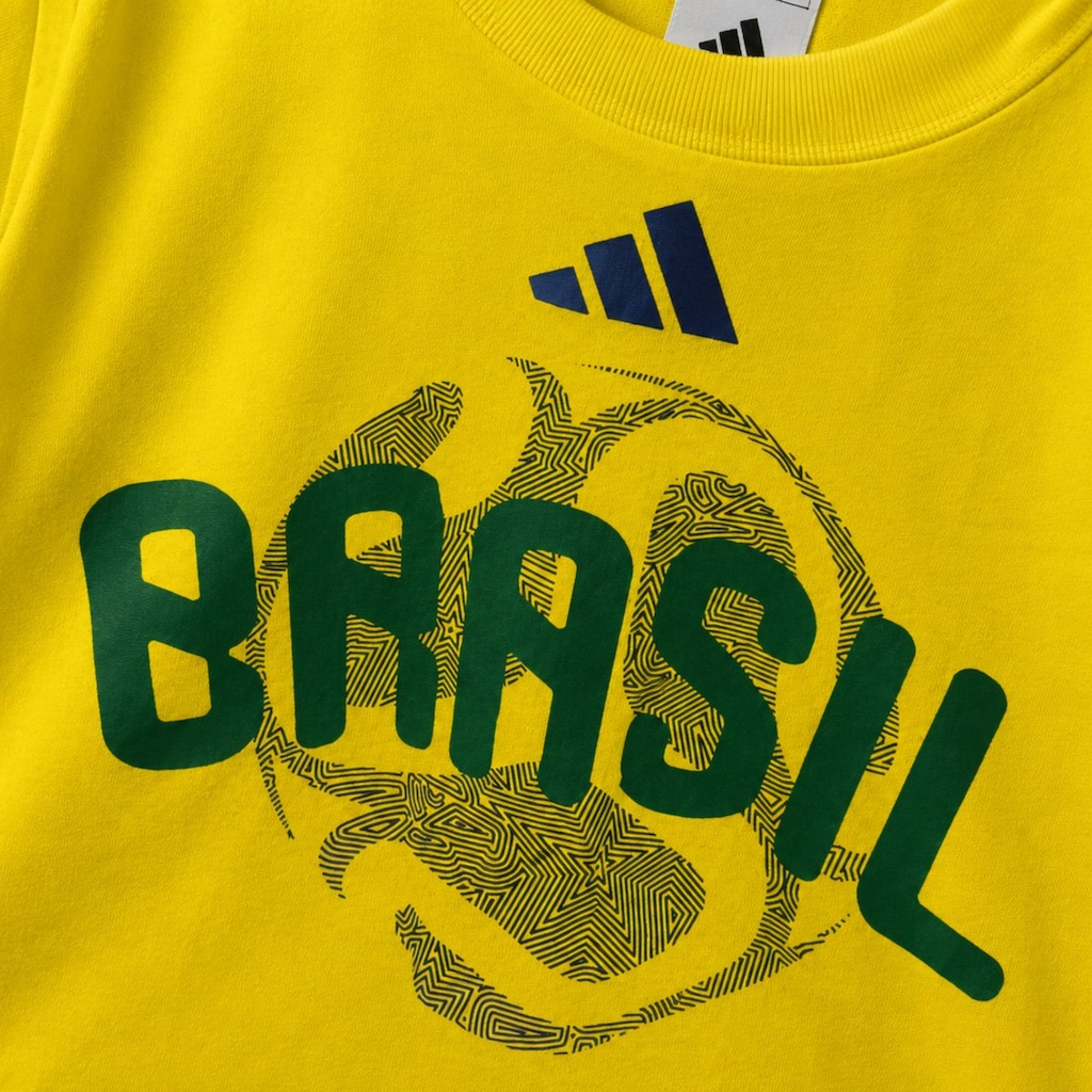 Imagem 3 do produto Camisa do Brasil adidas 2026 - Infantil