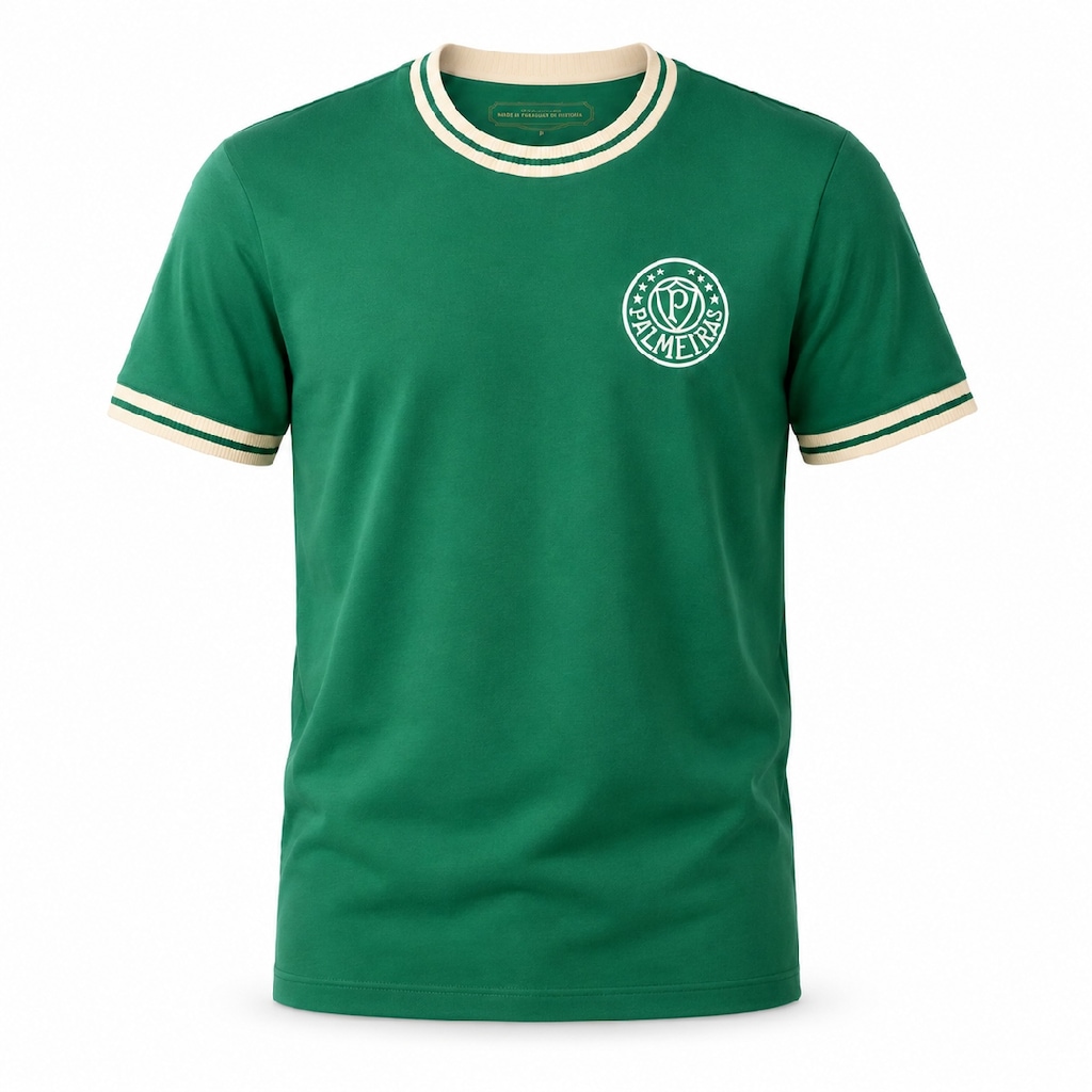 Imagem 1 do produto Camisa do Palmeiras Retrô Nostalgia 1976 Betel - Masculina