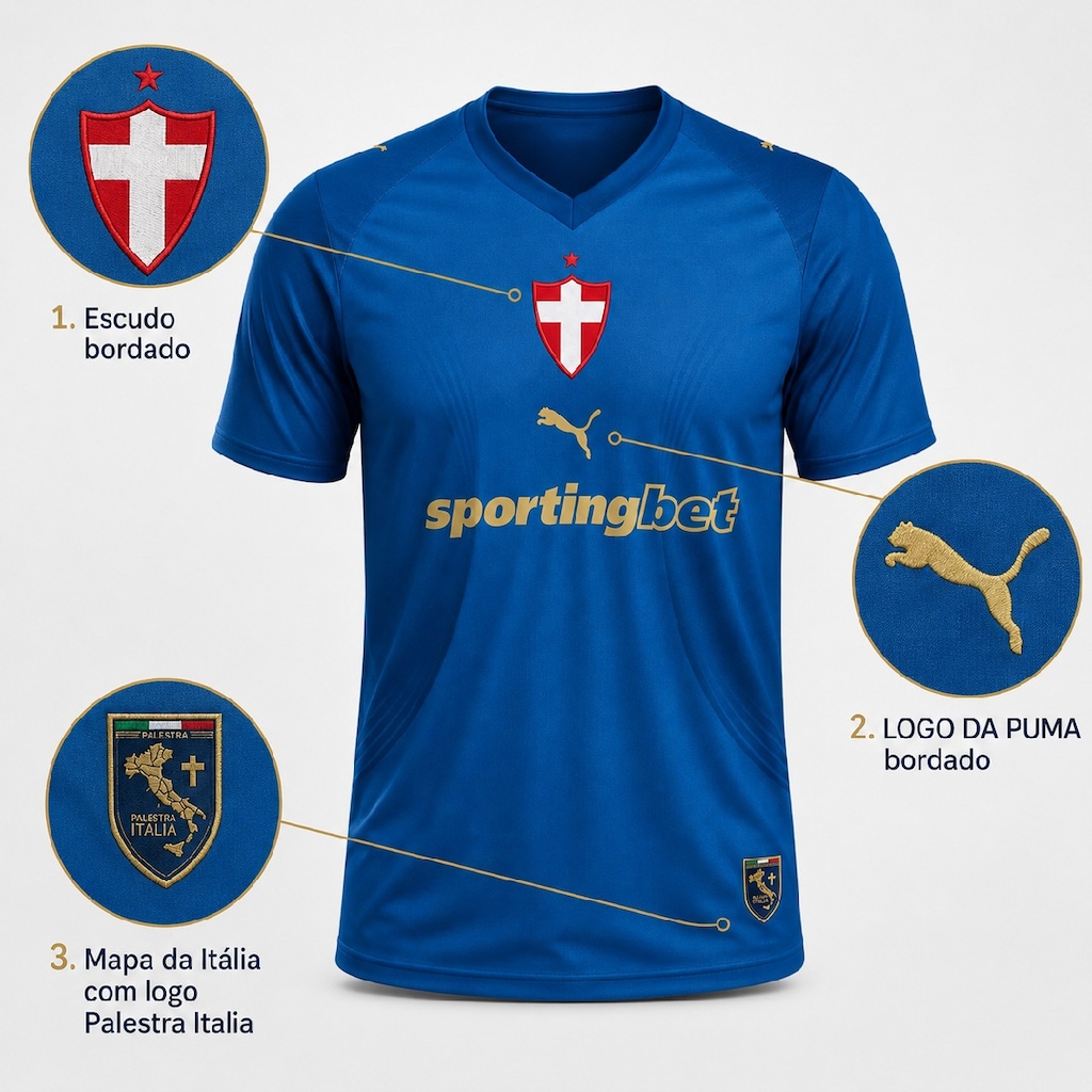 Imagem 5 do produto Camisa do Palmeiras Puma 2026/27 III Torcedor - Masculina