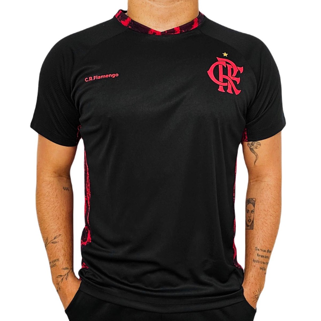 Imagem 2 do produto Camisa do Flamengo Blood Rubro Negro Braziline - Masculina