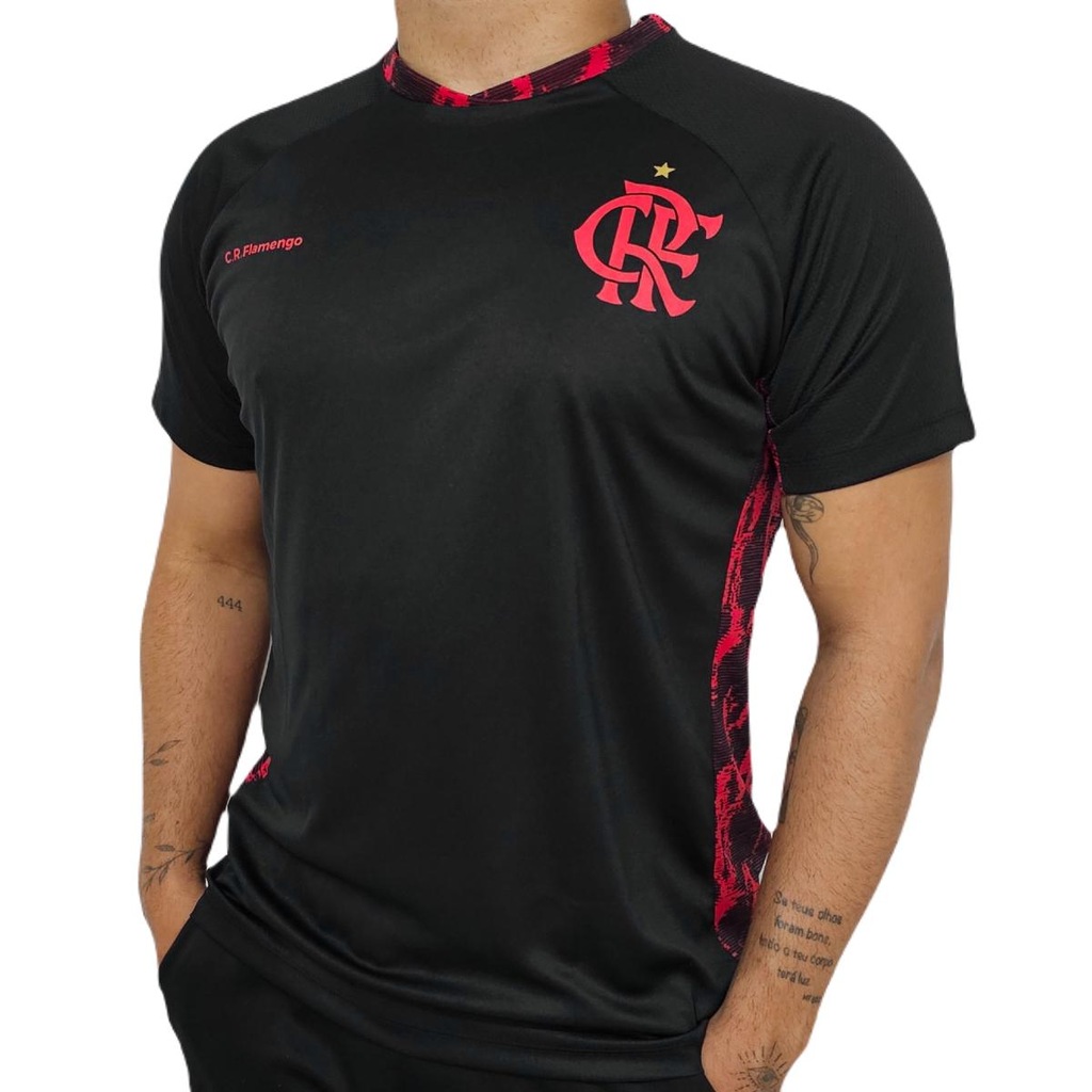 Imagem 3 do produto Camisa do Flamengo Blood Rubro Negro Braziline - Masculina