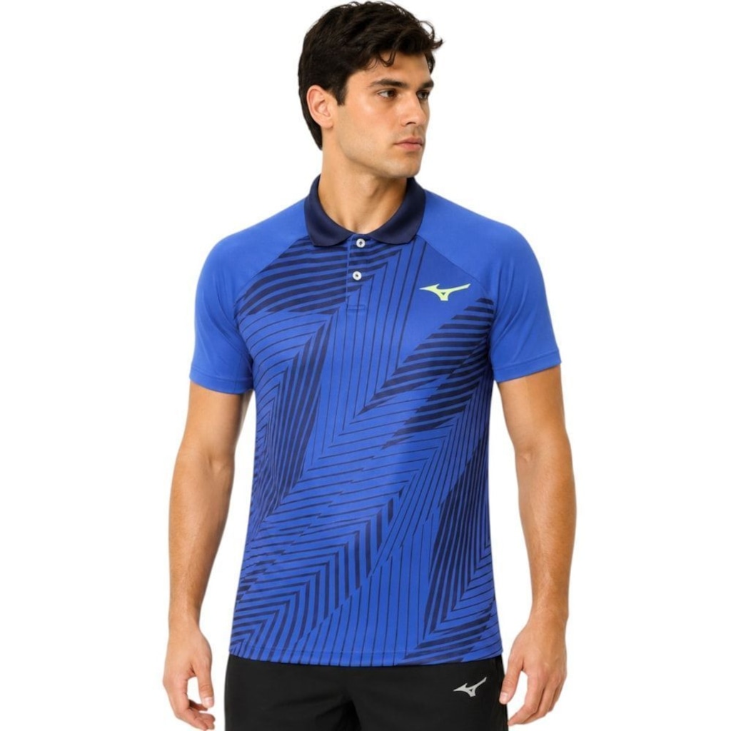 Imagem 1 do produto Camisa Polo Mizuno Stargazer Shadow Masculina