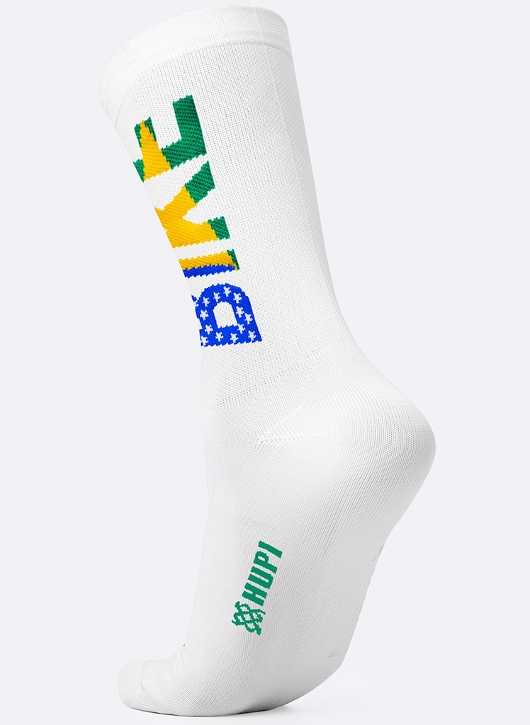 Imagem 3 do produto Meia Cano Médio HUPI Bike Brasil Unissex