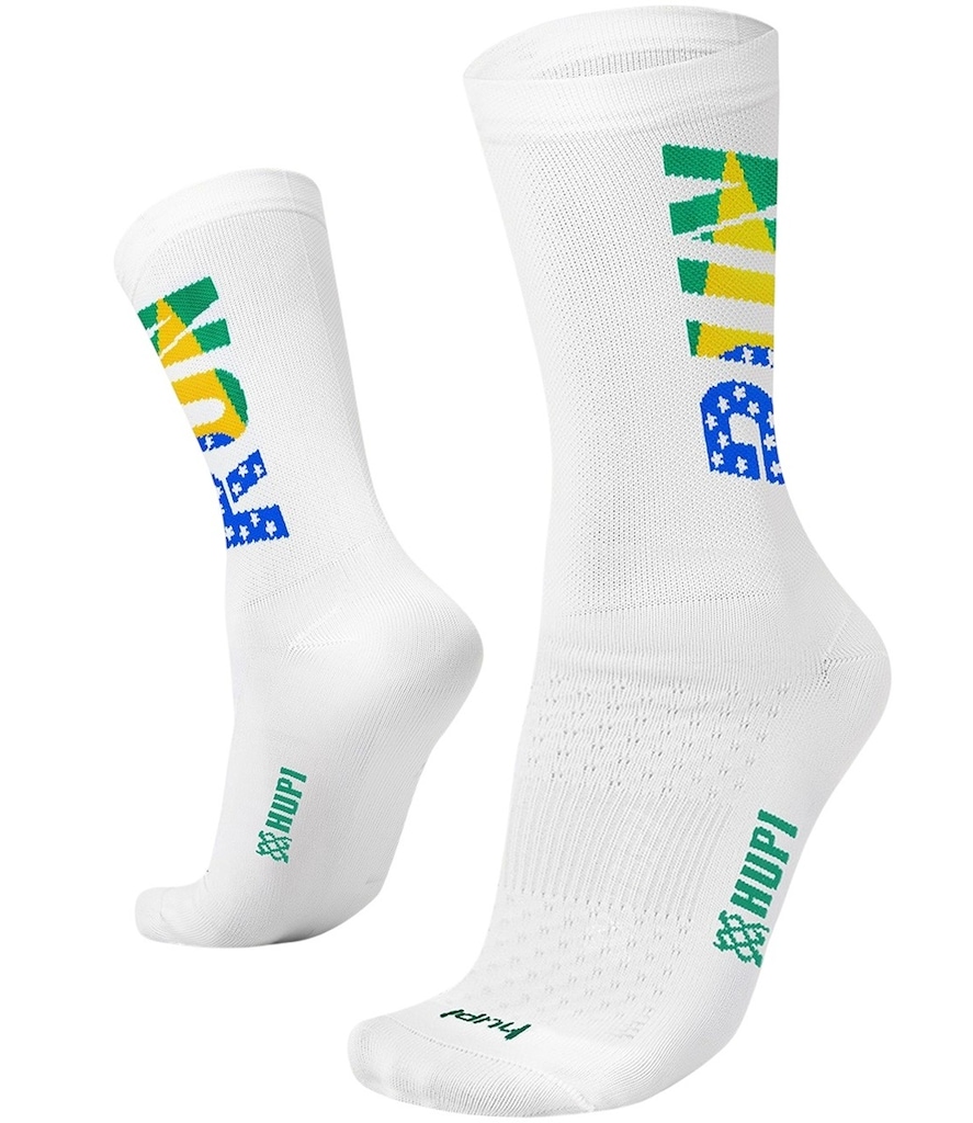 Imagem 5 do produto Meia Cano Médio HUPI Run Brasil Unissex