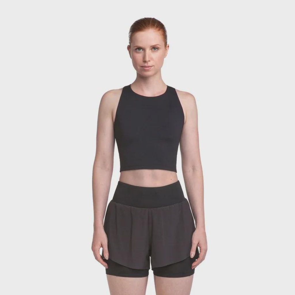 Imagem 1 do produto Top Olympikus Corre Foco Alongado - Feminino