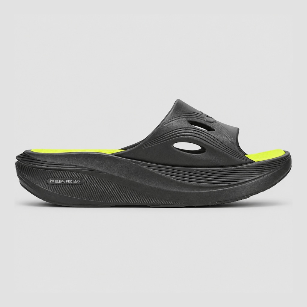 Imagem 1 do produto Chinelo Olympikus Pós Corre Masculino Preto