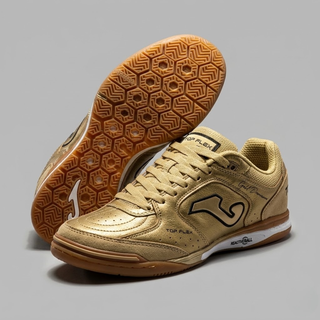 Imagem 3 do produto Chuteira Futsal Adulo Joma Top Flex Rebound Gold